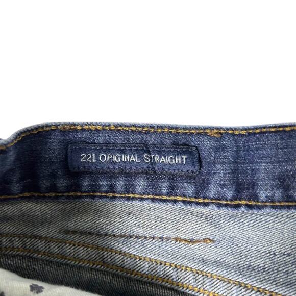 Lucky brand 221 Original Straight Men's 33x32 Prem. Italian Denim Streetwear Y2K - Picture 3 of 9